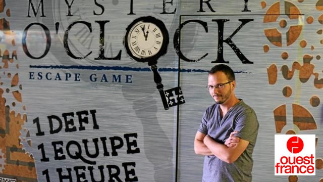 Article du Ouest France sur Mystery O'Clock